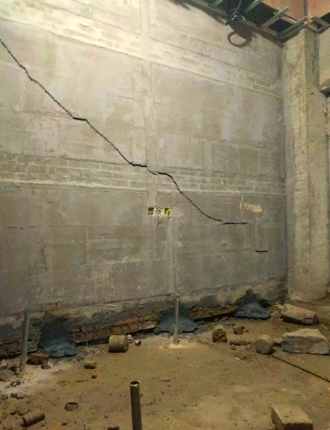 衡水故城县房屋下沉加固